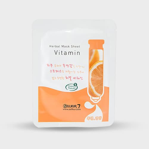 Zellkur7 Vitamin mask sheet pack